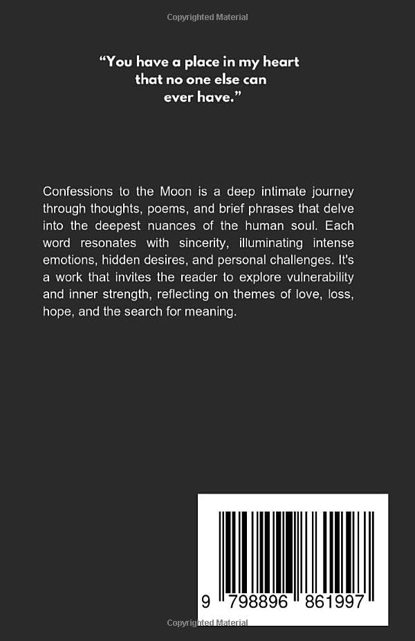Confessions to the Moon by Michele Michael – Paperback - Image 2