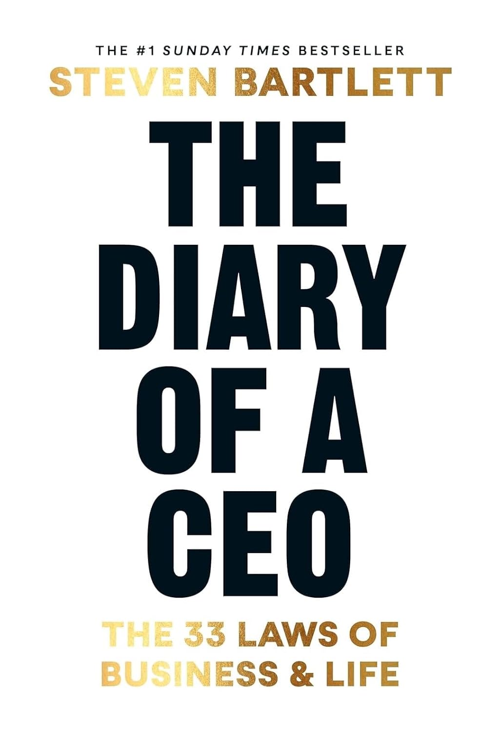 The Diary of a CEO by Steven Bartlett – Paperback Edition (ISBN: 978-1529146523)