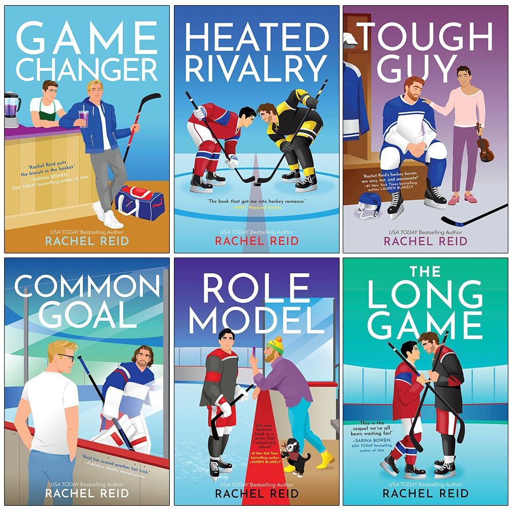 Game Changers Series 1-6 Books Collection Set by Rachel Reid – Paperback Edition (ISBN: 978-9124018269)