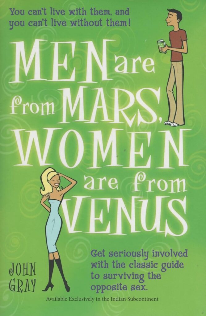 Men Are from Mars, Women Are from Venus by John Gray – Paperback