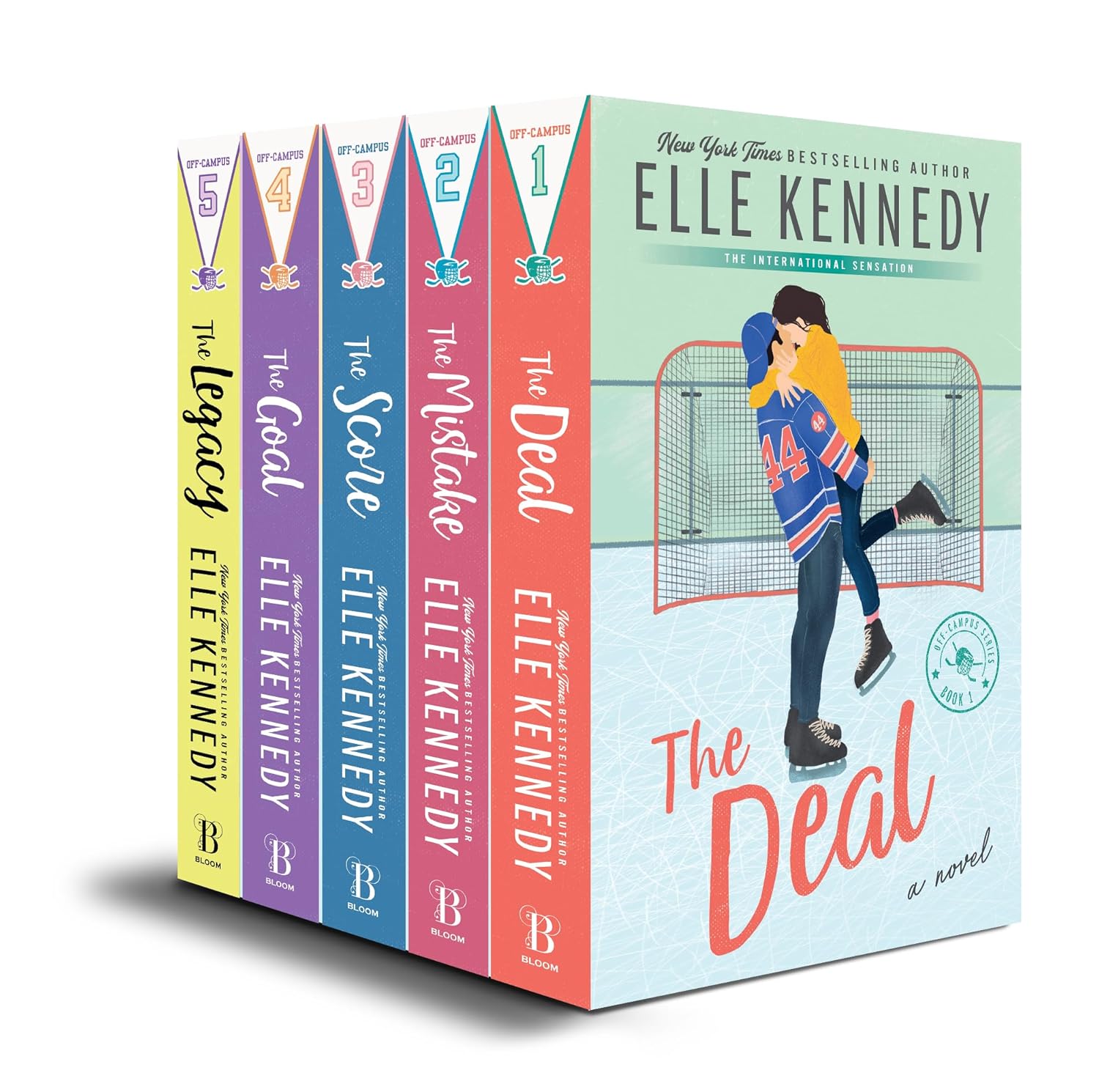 The Off-Campus 5 Bookset by Elle Kennedy – Paperback Edition (ISBN: 978-1464221712)